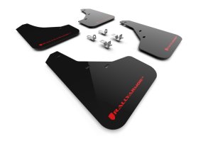 Kia Sportage Mud Flap Kit - Rally Armor - UR Black w/ Red Logo - Black - `23-`25